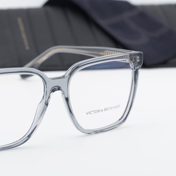 Victoria Beckham VB2669 037 Square Eyeglasses - Transparent Grey 55mm main image 9